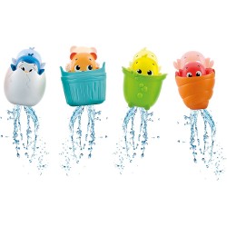 Clementoni - Clem Bath Toy - Giocattolo da Bagno per Bambini dai 6 Mesi in su (Assortito) - 17655