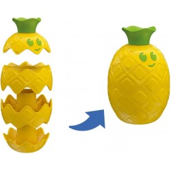 Clementoni - Frutta Componi e Impara - Gioco Frutta componibile, Gioco Bambini 12 Mesi, in plastica Riciclata - CL17686