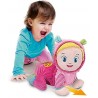 Clementoni- Alice Gattona e Canta, Peluche interattivo parlante, canzoncine e filastrocche-Gioco Bambini 6 Mesi, Gattonamento e 
