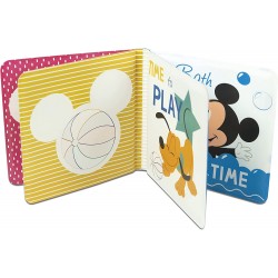 Clementoni - Disney Baby My Fun Book - Libro Neonati, Gioco Bambini 6 Mesi, libricino Impermeabile Ideale per Bagnetto - B09RSPZ