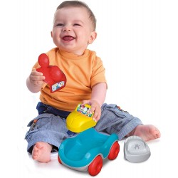 Clementoni - Disney Baby Macchinina Componibile - Gioco Bambini 12 Mesi, sviluppa manualità e Associazione logica, macchinina Ec