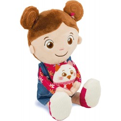 Clementoni - Olivia, My Soft Doll - Bambola Stoffa 100% Lavabile, Prima Bambola Bambina Con Accessori - CL17737