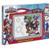 Clementoni - Super Hero Adventures Marvel Avengers Lavagna Magnetica - CL18577