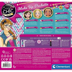 Clementoni - Crazy Chic - Make Up Pochette - trousse cosmetici bambina - CL18697