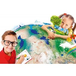 Clementoni - 19159 - Scienza E Gioco - Pianeta Terra - Made In Italy - Play For Future - Gioco Scientifico Per Bambini Dai 7 Ann