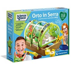 Clementoni- Science & Play Lab-L Orto in Serra-Play for Future-Made in Italy-orto botanico-Gioco scientifico (Versione in Italia