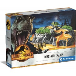 Clementoni - Jurassic World 3 Dominion - Palude Dei Dinosauri - Gioco Scientifico, Gioco Dinosauri - CL19206