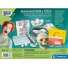Clementoni- Scienza Lab Fuori di Testa, Laboratorio di Anatomia, Gioco scientifico (Versione in Italiano), Bambini 8 Anni+, Made
