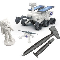 Clementoni - Scienza e Gioco Lab Spazio - Kit esplorazione-asteroide da Scavare, playset Rover Esploratore con Astronauta - CL19