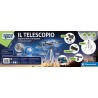 Clementoni - Laboratorio Astronomia, Telescopio Professionale Bambini con Cavalletto, Esperimenti Scienza, Gioco Scientifico - C