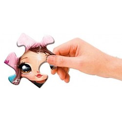 Clementoni Na Surprise Supercolor Brilliant Surprise-104 pezzi-Made in Italy, puzzle bambini 6 anni+, Multicolore, 20184