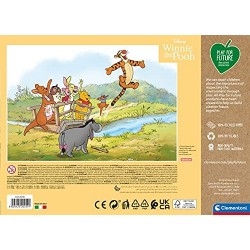 Clementoni - Play for Future - Disney Winnie The Pooh Pooh & Friends Puzzle, 24 Pezzi - CL20259