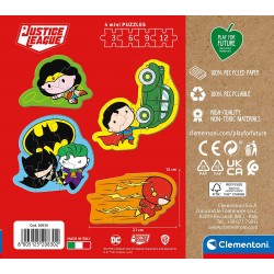 Clementoni - My First Puzzle Super Heroes DC Comics 3+6+9+12 pz - CL20830
