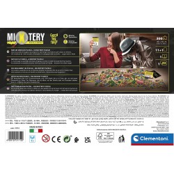 Clementoni - Mystery Puzzle - Catch the Thief - 300 pezzi - puzzle con enigmi da risolvere, puzzle con indovinelli - CL21712