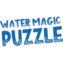 Clementoni - Puzzle Water Magic Sirena 30 pz, colorare (Pittura ad Acqua), Pen - CL22709
