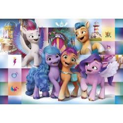 Clementoni - Puzzle Maxi My Little Pony 104 pz Supercolor Medium - CL23763