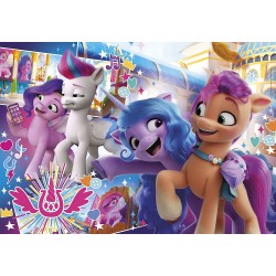 Clementoni - Puzzle Maxi My Little Pony 104 pz Supercolor - CL23764