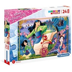 Clementoni- Disney Mulan Puzzle, 24 Pezzi, Multicolore, 24206