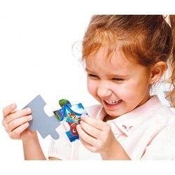 Clementoni Supercolor Disney Pixar Party-24 maxi pezzi-Made in Italy, puzzle bambini 3 anni+, Multicolore, 24215