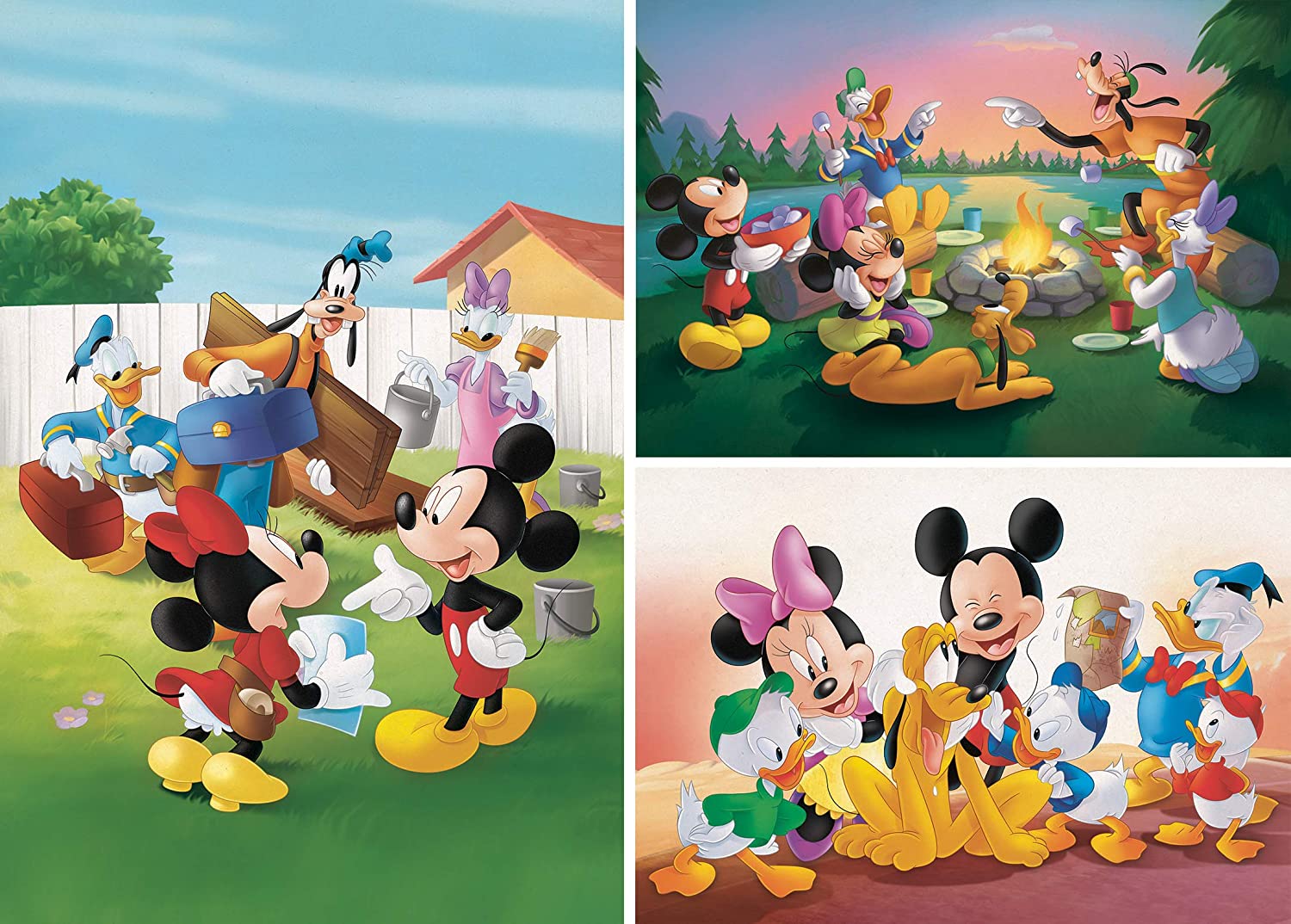 Clementoni Play For Future Disney Mickey Classic 104 pezzi materiali 100%  riciclati Made in Italy, puzzle bambini 6 anni+, 27153 - Clementoni - Puzzle  Play for Future Bambini - Puzzle da 100 a 300 pezzi - Giocattoli