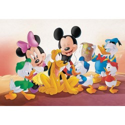Clementoni - Play For Future - Disney Mickey Classic Puzzle per bambini 4 anni+, 3x48 pezzi - CL25256