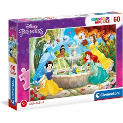 Clementoni - Disney Princess Supercolor - 60 pezzi - CL26064
