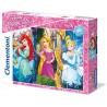 Clementoni Princess disney Supercolor Puzzle Maxi, Multicolore, 60 Pezzi, 26416