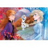 Clementoni Clementoni-26452-Supercolor Disney Frozen 2-60 maxi pezzi, puzzle bambini, Multicolore, 26452
