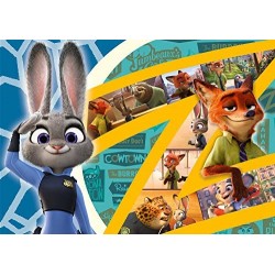 Clementoni 26959 - Puzzle Zootropolis, 60 Pezzi