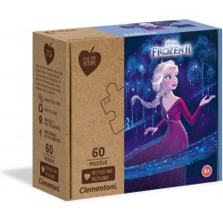 Clementoni - Disney Frozen 2 Puzzle da 60 Pezzi - Play For Future - CL27001