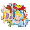 Clementoni - 27146 - Supercolor Puzzle - Disney Princess - 104 Pezzi - Made In Italy - Puzzle Bambini 6 Anni +