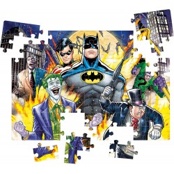 Clementoni - Puzzle Batman DC Comics 104 pz - Play for Future -100% Materiali Riciclati - CL27526