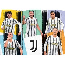 Clementoni- Supercolor Puzzle-Juventus-104 Pezzi-Made in Italy, Puzzle Bambini 6 Anni+, Multicolore, 27541