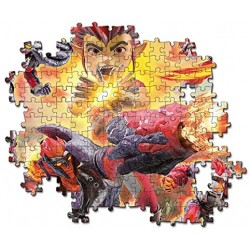 Clementoni Supercolor Gormiti 104 pezzi-Made in Italy bambini 6 anni puzzle cartoni animati, Multicolore, 27553