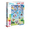 Clementoni- Supercolor Puzzle-Disney Classic-24 Pezzi Maxi, Multicolore, 28508