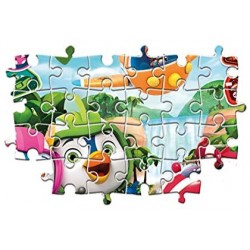 Clementoni - 28511 - Supercolor Puzzle - Top Wing - 24 Maxi Pezzi - Made In Italy - Puzzle Bambini 3 Anni +