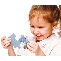 Clementoni Clementoni-28513-Supercolor Disney Frozen 2-24 maxi pezzi, puzzle bambini, Multicolore, 28513