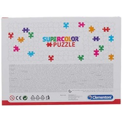 Clementoni- Supercolor Puzzle-Princess-180 Pezzi, Multicolore, 29294