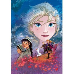 Clementoni-Clementoni-29768-Supercolor Disney Frozen 2-180 Pezzi, Puzzle Bambini, Multicolore, 29768