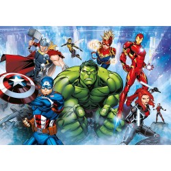 Clementoni - Puzzle Supercolor Marvel The Avengers 180 Pezzi - CL29778