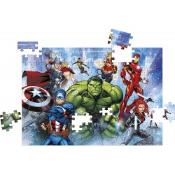 Clementoni - Puzzle Supercolor Marvel The Avengers 180 Pezzi - CL29778