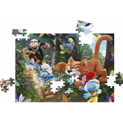 Clementoni - Puzzle Puffi 180 pz The Smurfs Supercolor, Medium, CL29779