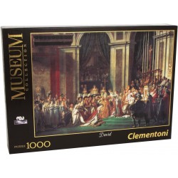 Clementoni - La Consacrazione di Napoleone Louvre Museum Collection Puzzle, No Color, 1000 Pezzi - CL31416
