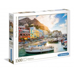 Clementoni - Puzzle High Quality Collection Paesaggi Capri, 1500 Pezzi - CL31678