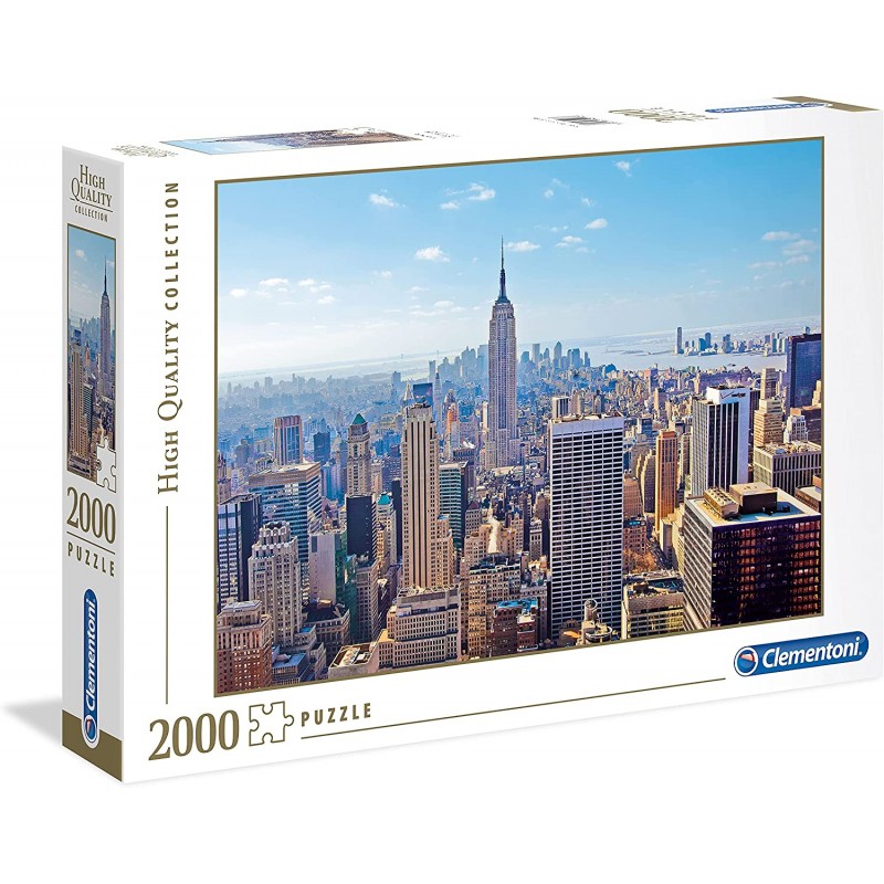 Clementoni - Puzzle High Quality Collection New York 2000 pezzi - CL32544