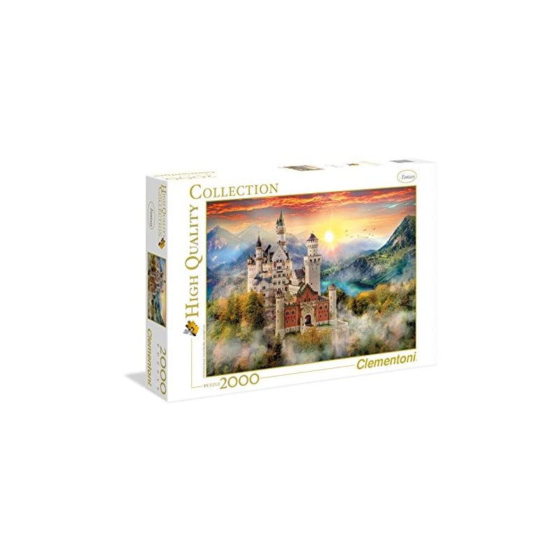 Clementoni - 32559 - High Quality Collection Puzzle - Neuschwanstein - 2000 Pezzi