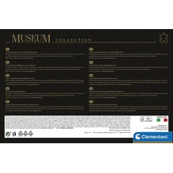 Clementoni - Museum Collection - Botticelli, The Birth Of Venus, 2000 pezzi, arte, puzzle quadri famosi, dipinti famosi - CL3257