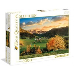 Clementoni- The Alps High Quality Collection Puzzle, Multicolore, 3000 pezzi, 33545