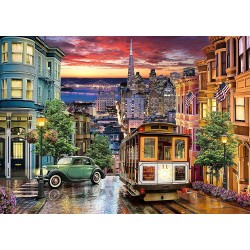 Clementoni - Puzzle High Quality Collection - San Francisco - 3000 pezzi - CL33547