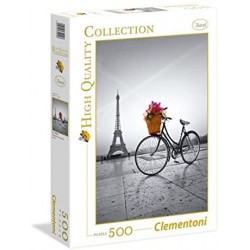 Clementoni- Romantic Promenade in Paris High Quality Collection Puzzle, 500 pezzi, 35014